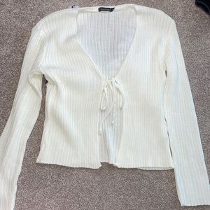 The front cardigan